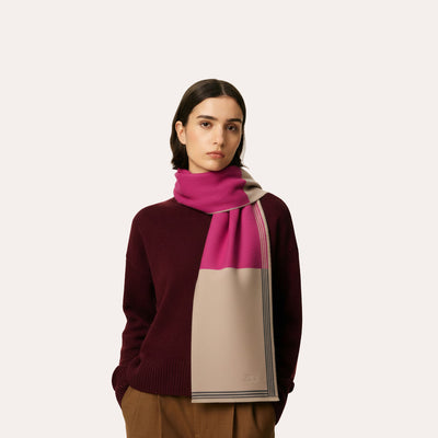 Atelier Fuchsia Scarf