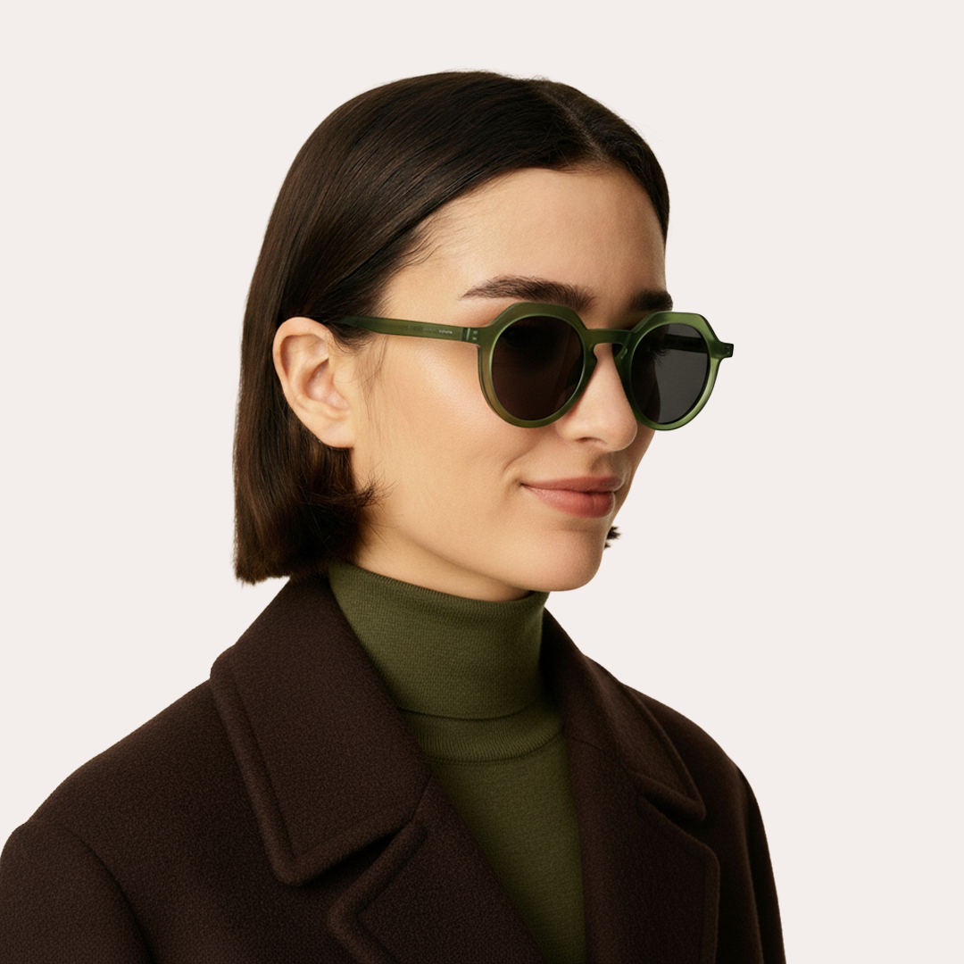 Orama Olive Sunglasses