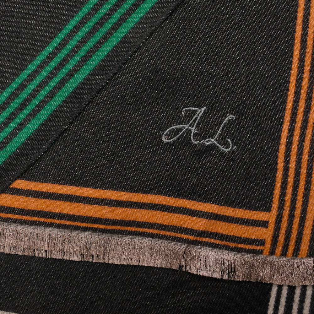 Atelier Emerald Block Scarf