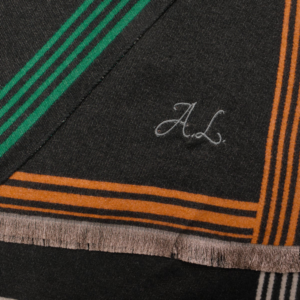 Atelier Emerald Block Scarf